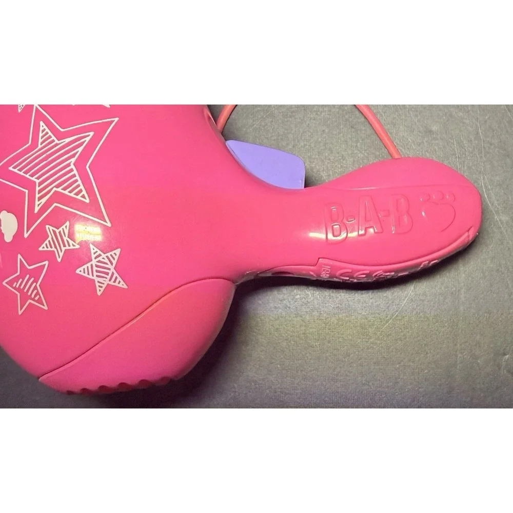 Build A Bear Pink Hairdryer For Stuffed Animal + Free Pink Sparkle Bow